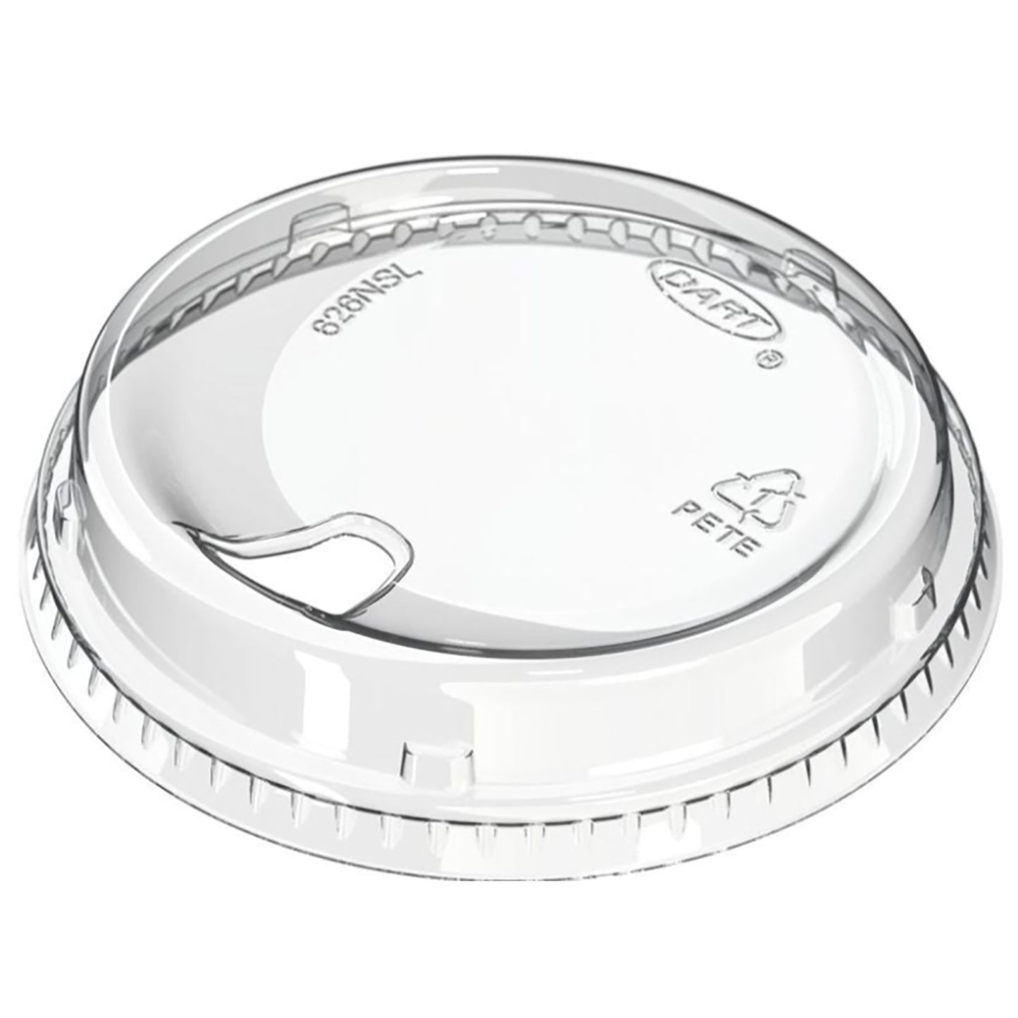 Clear Sip Through Prima PET Plastic Strawless Lid Cold Cup (1000) | Solo 626NSL