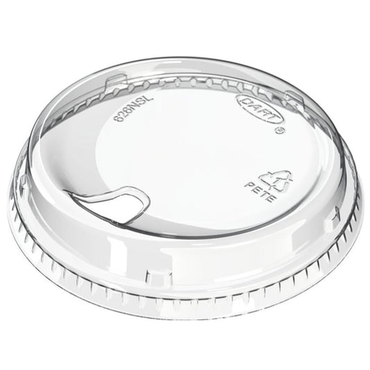 Clear Sip Through Prima PET Plastic Strawless Lid Cold Cup (1000) | Solo 626NSL
