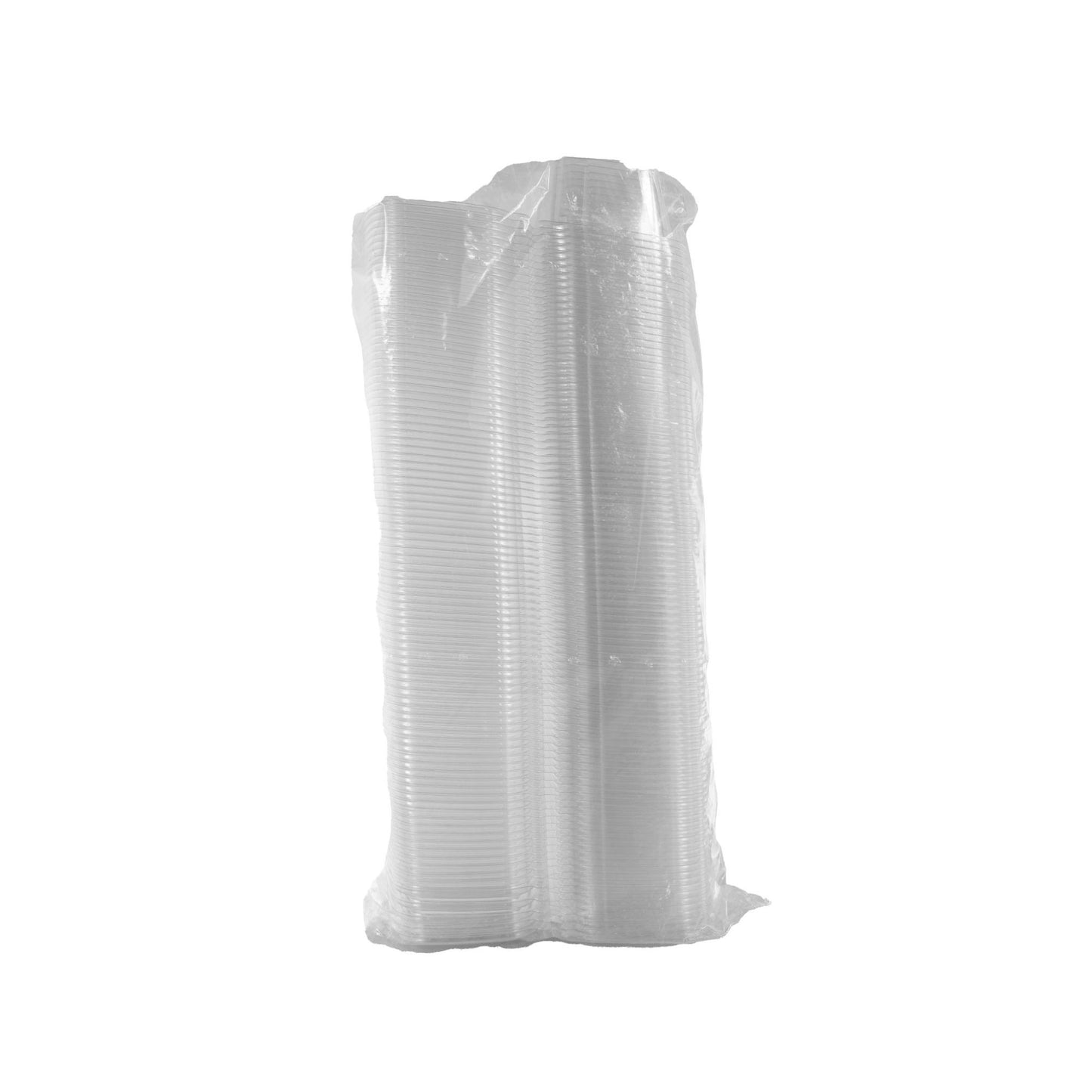 Clear Hinged Container with Flat Lid 16 oz Tamper-Resistant (Case of 200) | Dart CH16DEF