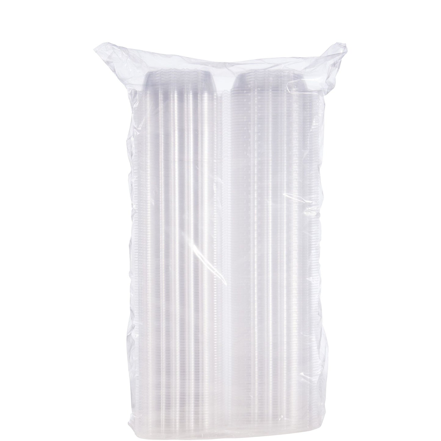Clear Hinged Lid 6" Plastic Sandwich Containers (500 Pack) | Dart C57PST1 ClearSeal®