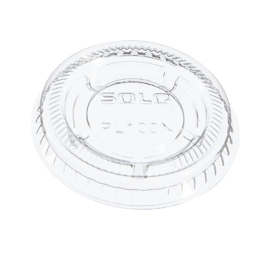 Translucent Portion Soufflés Container Lids 1 oz (2500) | Dart PL100N