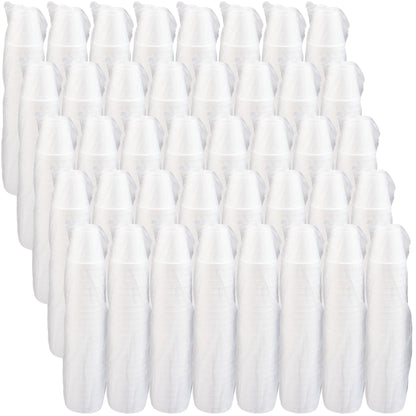 White Insulated Foam Cups 8 oz 1000 Count - Disposable J Cup® | Dart 8J8