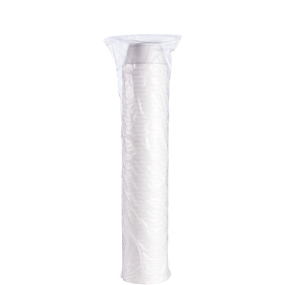 Dart 8SJ20 - 8 oz Squat White Insulated Foam Food Cup -- (1000)