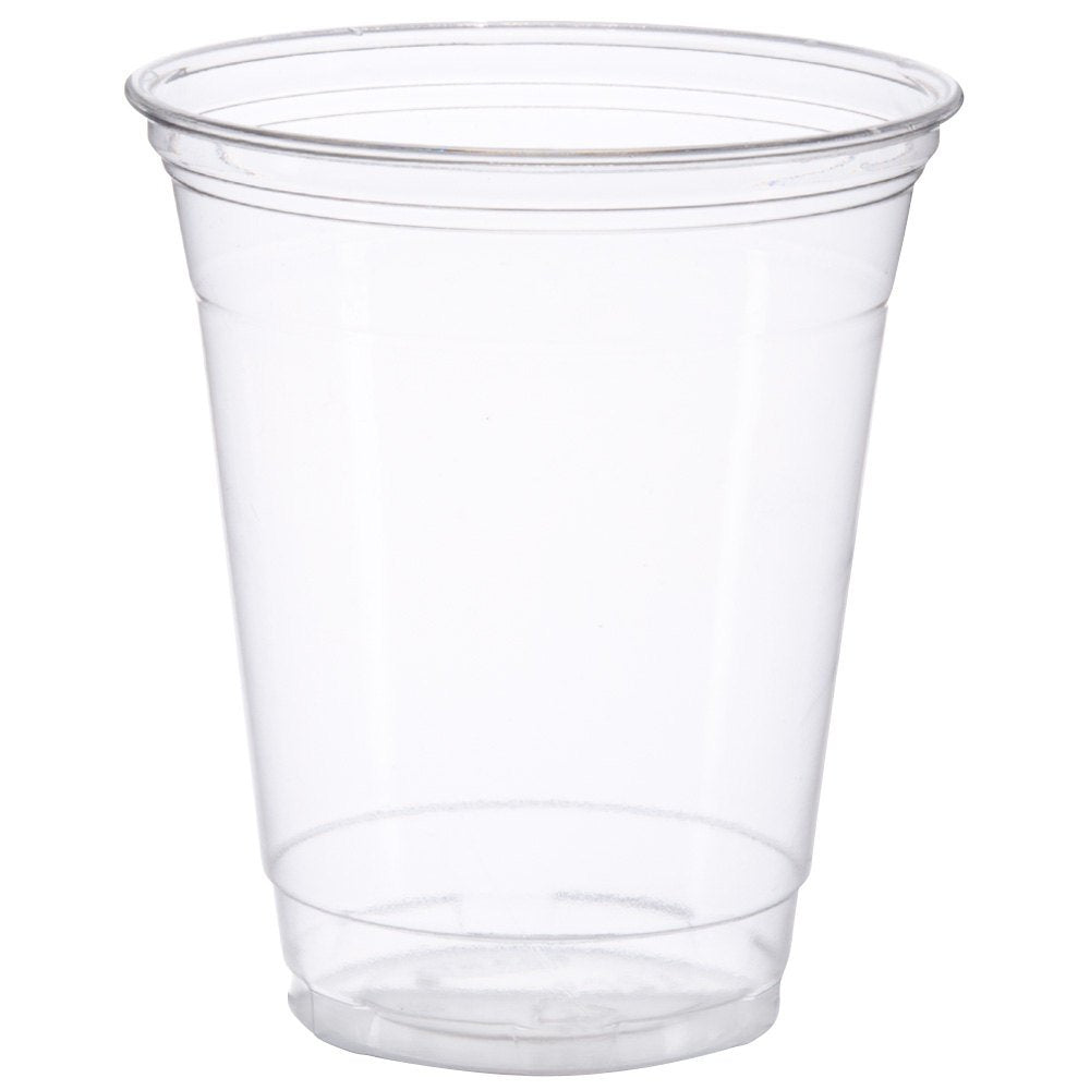 Clear PET Plastic Cold Cup 12 oz 1000 Count - Disposable | Solo Ultra Clear TP12