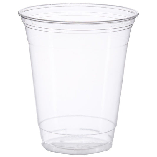 Clear PET Plastic Cold Cup 12 oz 1000 Count - Disposable | Solo Ultra Clear TP12