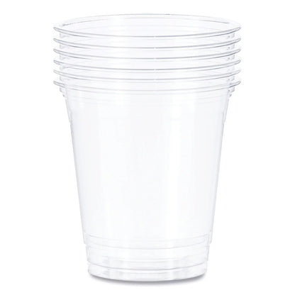 Clear PET Plastic Cold Cup 12 oz 1000 Count - Disposable | Solo Ultra Clear TP12