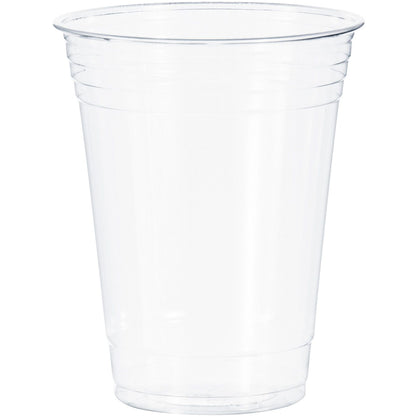 Clear PET Plastic Cold Cup 16 oz 1000 Count - Disposable | Solo Ultra Clear TP16D