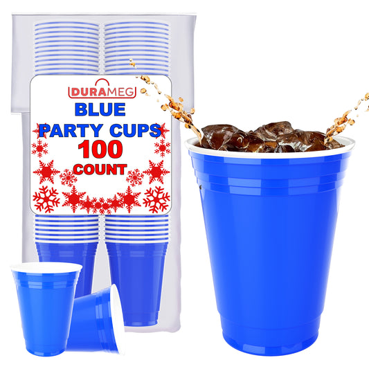 Blue Party Cups 100 Count