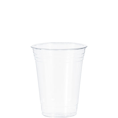 Clear PET Plastic Cold Cup 16 oz 1000 Count - Disposable | Solo Ultra Clear TP16D