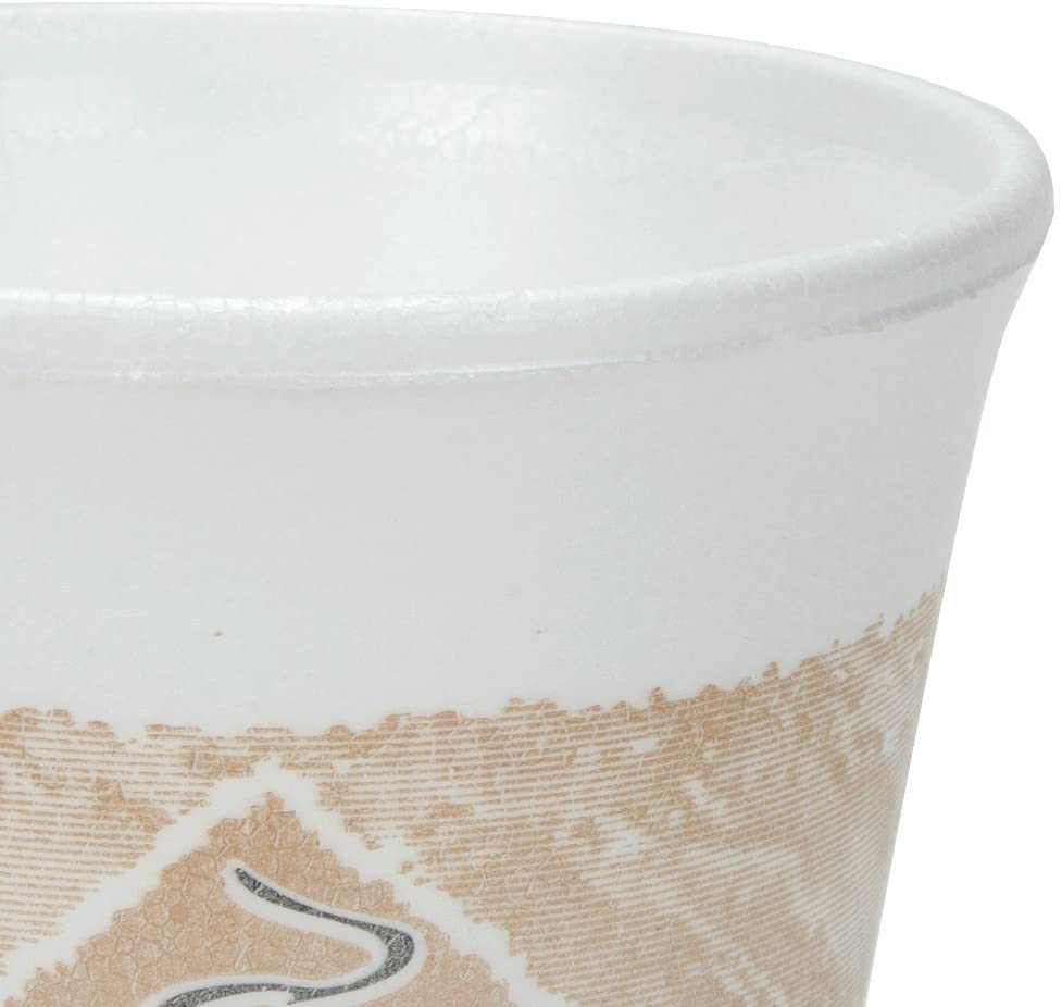 Dart 16X16G - 16 oz ThermoGlaze Insulated Foam Cup - Café G® Cups -- (1000)
