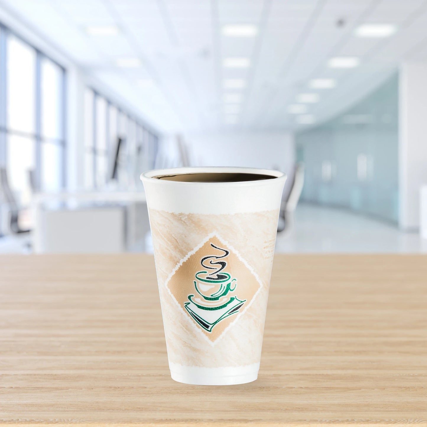 Dart 16X16G - 16 oz ThermoGlaze Insulated Foam Cup - Café G® Cups -- (1000)