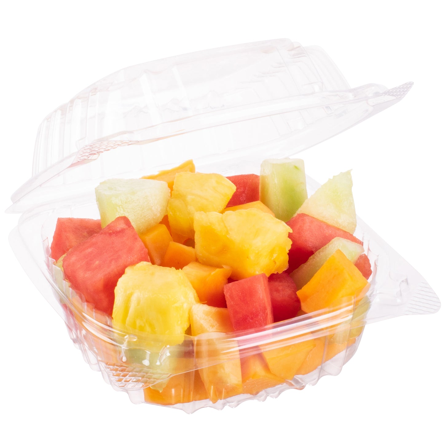 Clear Hinged Lid 5" Plastic Sandwich Containers (500) | Dart C53PST1 ClearSeal®