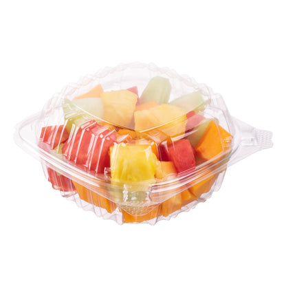 Clear Hinged Lid 5" Plastic Sandwich Containers (500) | Dart C53PST1 ClearSeal®