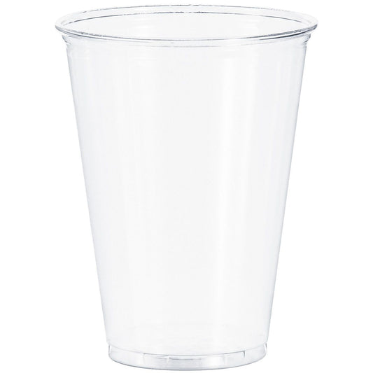 Clear PET Plastic Cold Cup 10 oz 1000 Count | Solo Ultra Clear TP10D