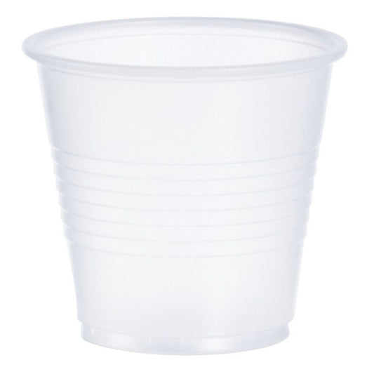 Translucent Plastic Small Cold Cup 3.5 oz 2500 Count | Dart Conex Galaxy Y35